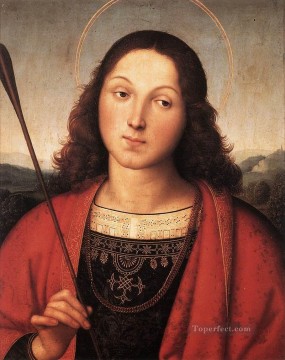 ラファエル Painting - 聖セバスティアン 1501 ルネサンスの巨匠ラファエロ